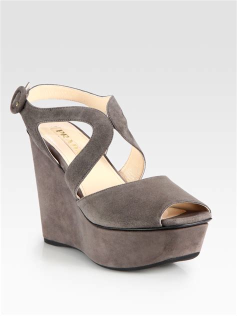 Women’s Prada Gray Shoes 